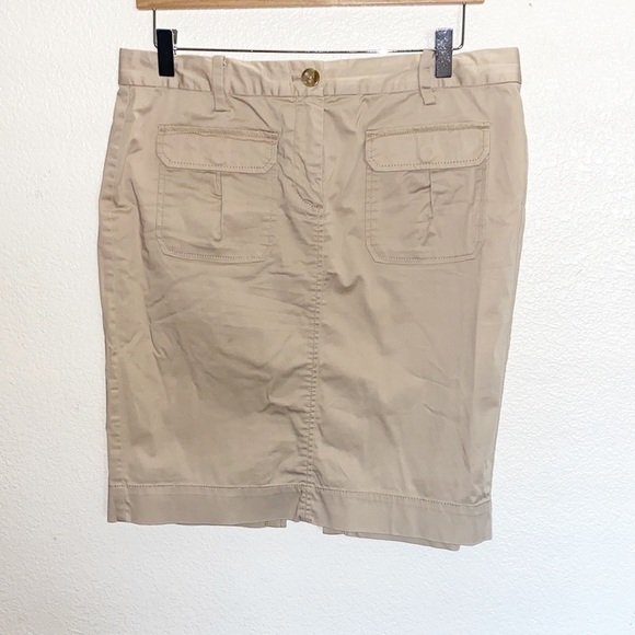 Old Navy Dresses & Skirts - Old Navy Stretch Khaki Tan Pencil Style Skirt